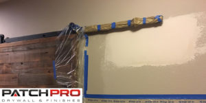 Patching and fixing drywall