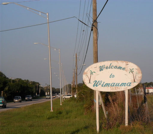 Wimauma FL - Welcome Sign