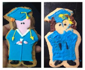 DIY graduation cookie