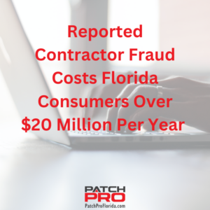 How much contractor fraud is there in Florida